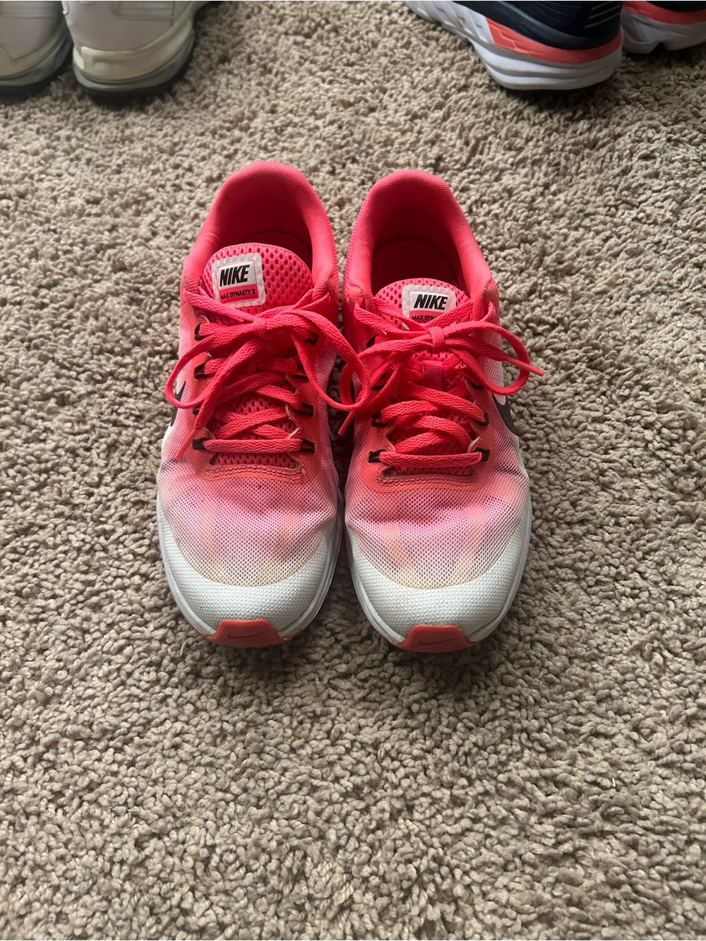 Nike Youth 7 (fits women 8) Pink' Lace-Up Sneakers